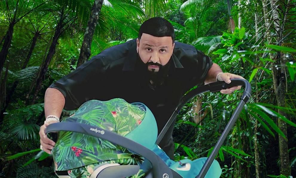 Cybex Priam 4.0 We The Best DJ Khaled – wózek dziecięcy z tropikalnym wzorem.